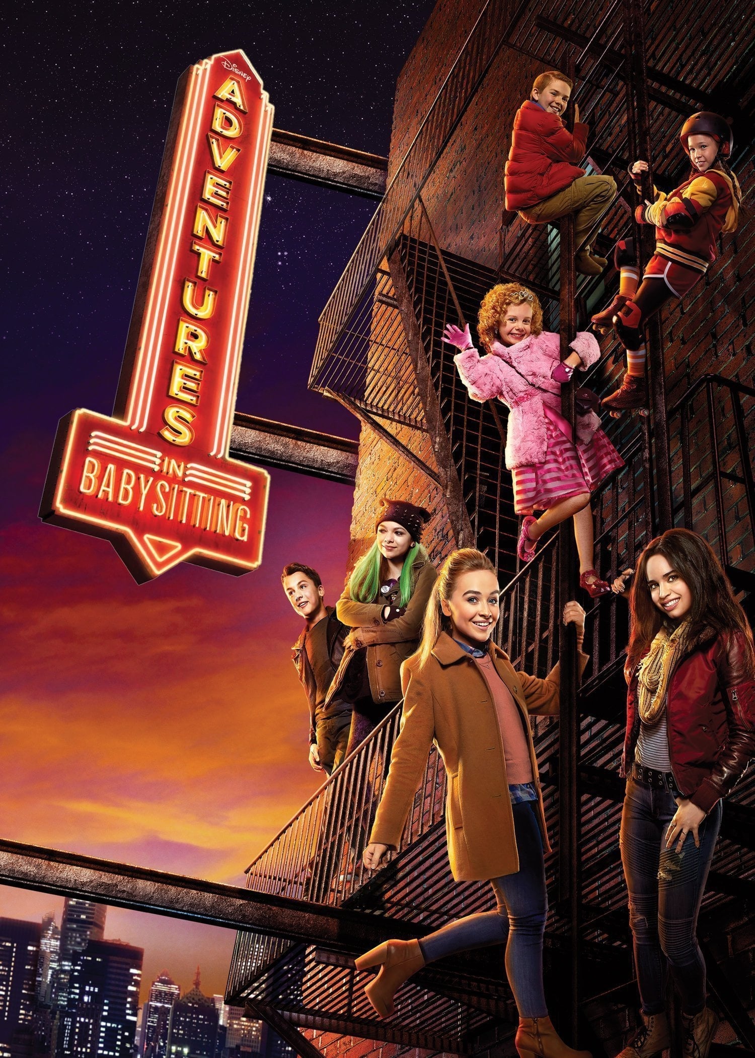 Постер Adventures in Babysitting